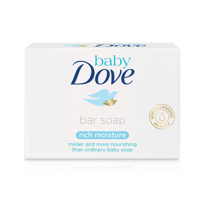 DOVE BABY SOAP 74G=2.6OZ RICH MOISTURE PK48 Henry's United LLC
